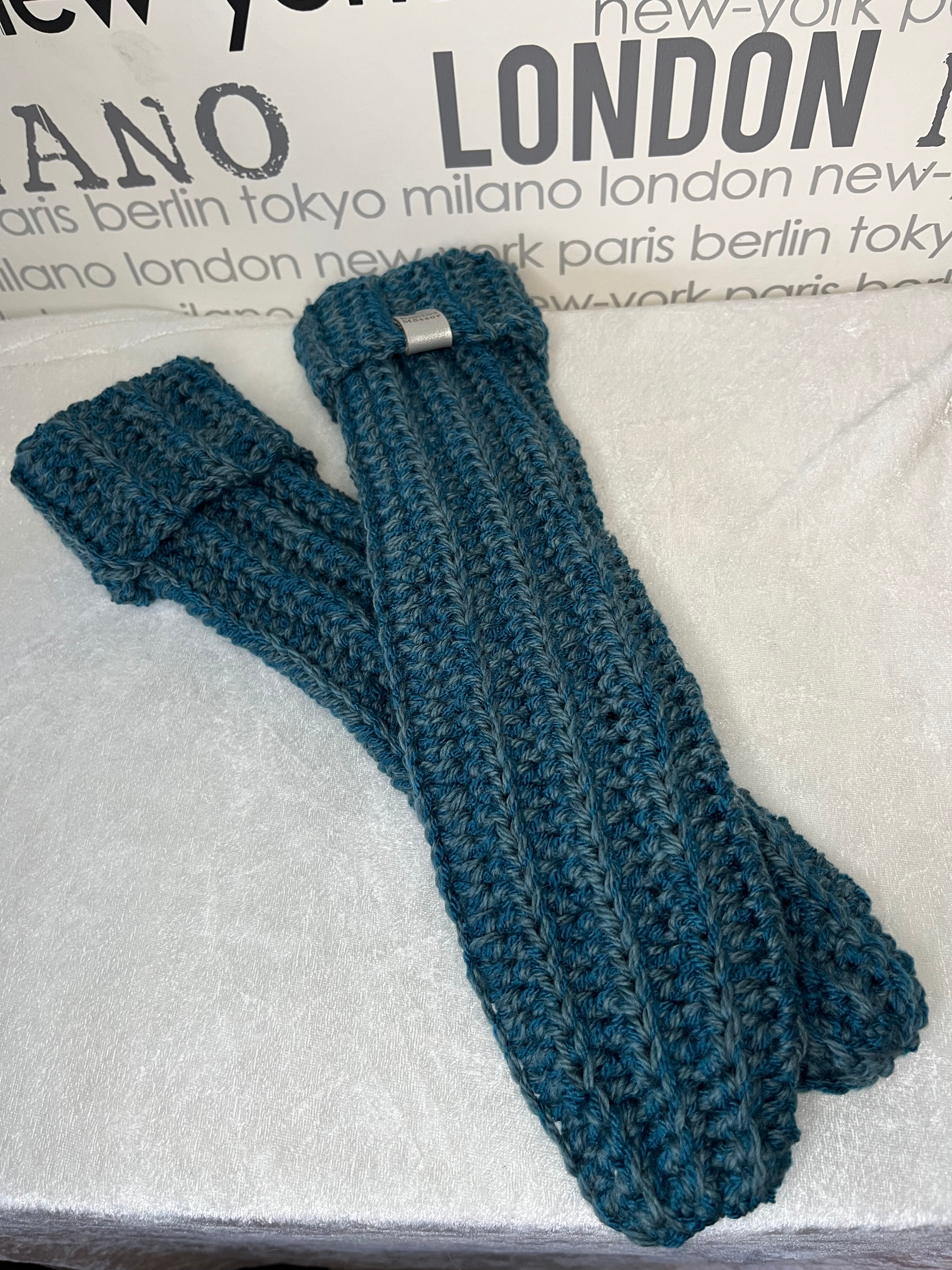 Sockor i ull/akryl