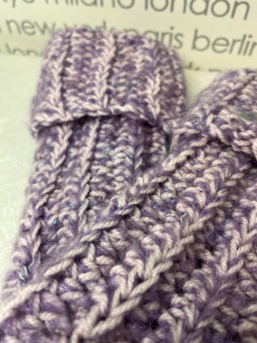 Sockor i ull, polyester, alpacka och akryl
